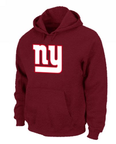 NFL Men's Nike New York Giants Logo Pullover Hoodie - Red